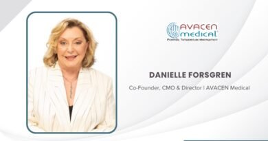 Danielle Forsgren , Co founder of AVACEN Medical